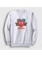 Unisex Beyaz Crew Oyun Red Ball Sweatshirt 1