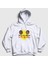 Unisex Beyaz Logo Troy And Abed In The Morning Kapüşonlu Sweatshirt 1
