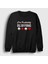 Unisex Siyah Probably Bluffing Poker Sweatshirt 1