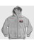 Unisex Gri Wsop World Series Of Poker Fermuarlı Kapüşonlu Sweatshirt 1