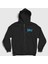 Unisex Siyah Thavage Gym Spor Chris Bumstead Fermuarlı Kapüşonlu Sweatshirt 1