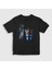 Unisex Çocuk Siyah Thing And Wednesday Addams Family Addams Ailesi T-Shirt 1