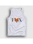Unisex Beyaz Logo Fox Tilki Atlet 1