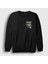 Unisex Siyah Rocket Nasa Space Uzay Sweatshirt 1