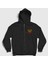 Unisex Siyah Eagle Mma Ufc Islam Makhachev Fermuarlı Kapüşonlu Sweatshirt 1