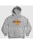 Unisex Gri Logo Hard Rock Cafe Kapüşonlu Sweatshirt 1