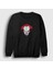 Unisex Siyah Pennywise Stephen King It Sweatshirt 1