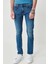 Luke Slim Tapered Fit Normal Bel Esnek Jean Kot Pantolon 1