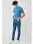 Luke Slim Tapered Fit Normal Bel Esnek Jean Kot Pantolon 3