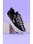 Kadın Siyah Taşlı Ortopedik Sneaker 3