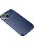 iPhone 14 Kılıf Focus Karbon Silikon - Lacivert 2