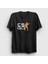 Unisex Siyah Logo Oyun Counter Strike Cs Go T-Shirt 1