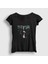 Kadın Siyah Poster V2 Dua Lipa T-Shirt 1