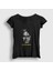 Kadın Siyah Silence Jose Mourinho T-Shirt 1