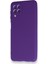 Happycase Samsung Galaxy A22 Kılıf First Silikon - Mor 2