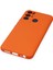 Tecno Pova Neo Kılıf Lansman Nano Içi Kadife Silikon - Turuncu 4
