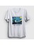 Unisex Beyaz Starry Night V2 Art Painter Vincent Van Gogh T-Shirt 1