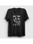 Unisex Siyah Strong Anime Hanma Baki T-Shirt 1