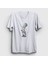 Unisex Beyaz Alien Roger Smith Dizi American Dad T-Shirt 1