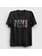 Unisex Siyah Family Anime Jojo T-Shirt 1