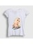Kadın Beyaz Blonde Dua Lipa T-Shirt 1