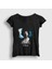 Kadın Siyah Alice Vampire Twilight T-Shirt 1