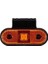 Formplas Oval Işaret Lamba Braketli 4 Led'li 115MM 12V-24V Sarı 1