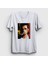 Unisex Beyaz Tyler Durden Brad Pitt Fight Club T-Shirt 1