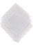Dantel Kenarı Klasik Hankies ile 10X Pamuklu Katı Beyaz (Yurt Dışından) 2
