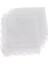 Dantel Kenarı Klasik Hankies ile 10X Pamuklu Katı Beyaz (Yurt Dışından) 3