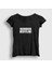 Kadın Siyah Dunder Mifflin Dizi The Office T-Shirt 1