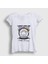 Kadın Beyaz Listening To Pink Floyd T-Shirt 1