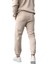 Erkek Insıde Relaxed 3 Iplik Kalın Şardonlu Kışlık Pamuklu Unisex Lastik Paça Eşofman Altı 2