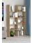 Office Dekoratif Kitaplık Meşe 1