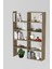 Office Dekoratif Kitaplık Meşe 3