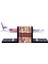 Boeing 737-800 1/100 Ölçekli USA Temalı Maket Uçak Kitap Tutucu 1