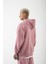 Oversize Şardonsuz Basic Sweatshirt Kirli Pembe 4