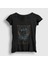 Kadın Siyah Candle Band Draconian T-Shirt 1