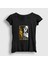 Kadın Siyah Eren Yeager Anime Attack On Titan T-Shirt 1