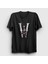 Unisex Siyah W Wednesday Addams Family Addams Ailesi T-Shirt 1