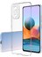 Xiaomi Redmi Note 10 Pro Kılıf Lüx Şeffaf Silikon 1