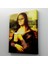 Bira Içme Mona Lisa Kanvas Tablo, Olağandışı Mona Lisa Kanvas Tablo 1
