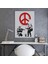 Bansky, Barış Işareti Yapan Askerler Kanvas Tablosu 2