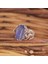 Ağaç Model Lapis Lazuli Taşlı El Işi Gümüş Yüzük 18 1