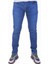 Perm 9133-157 Mavi Düşük Bel Dar Paça Erkek Jeans Pantolon 1
