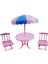 Simülasyon 16CM Minyatür Dollhouse Sandalye Plaj Aksesuarları Yatak Odası Dekor (Yurt Dışından) 3