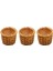 3pcs Dollhouse Rattan Sepet 1/12 Mini Accs Sevimli Çerçeve (Yurt Dışından) 1
