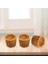 3pcs Dollhouse Rattan Sepet 1/12 Mini Accs Sevimli Çerçeve (Yurt Dışından) 4