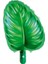 Tropical Hawaii Yaprak Şeklinde Tropik Yeşil Renk Yaprak Folyo Balon 40 x 51,5 cm 1