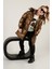 Peluş Astarlı Yakası Suni Kürklü Çıkarılabilir Kapüşonlu Kışlık Mont Kız Çocuk Mont 5761908 1